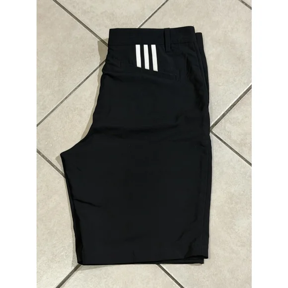 ADIDAS CLIMATE GOLF MENS SHORT 10” BLACK COLOR SIZE 34 - Picture 10 of 10